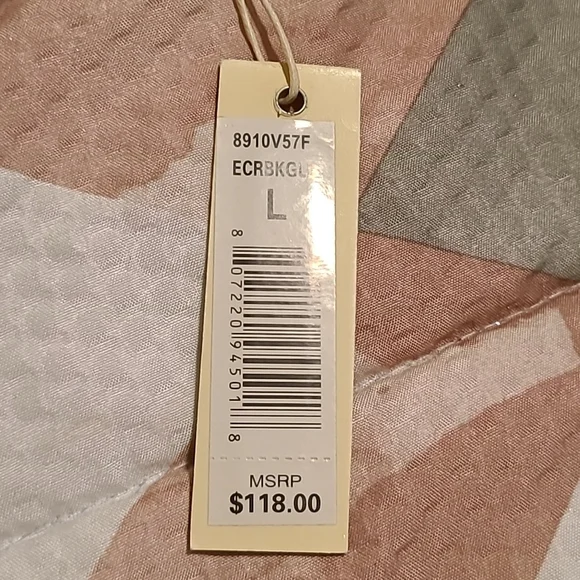 💥💥💥 HOT SALE Max Studio Dress Size Large Beige and Black Color Size Large - Picture 9 of 9